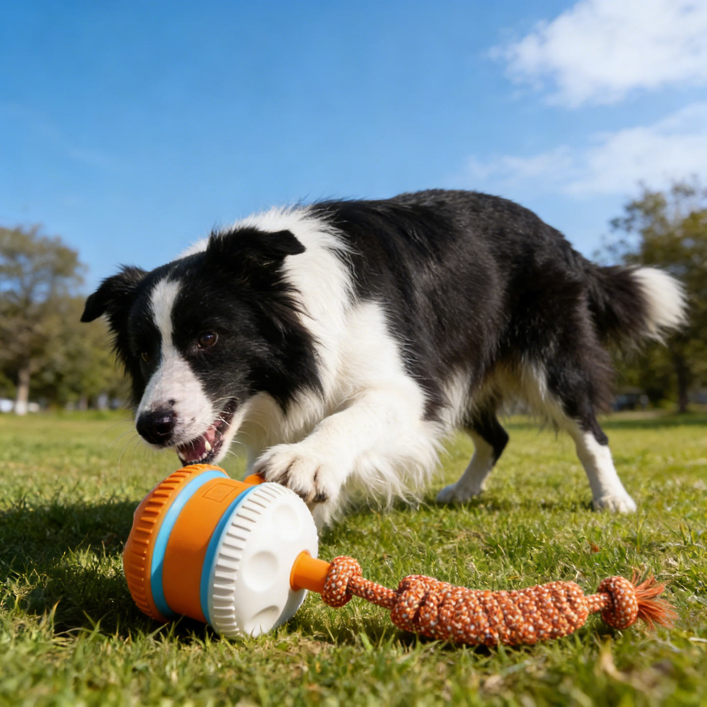Motion-Activated Dog Ball