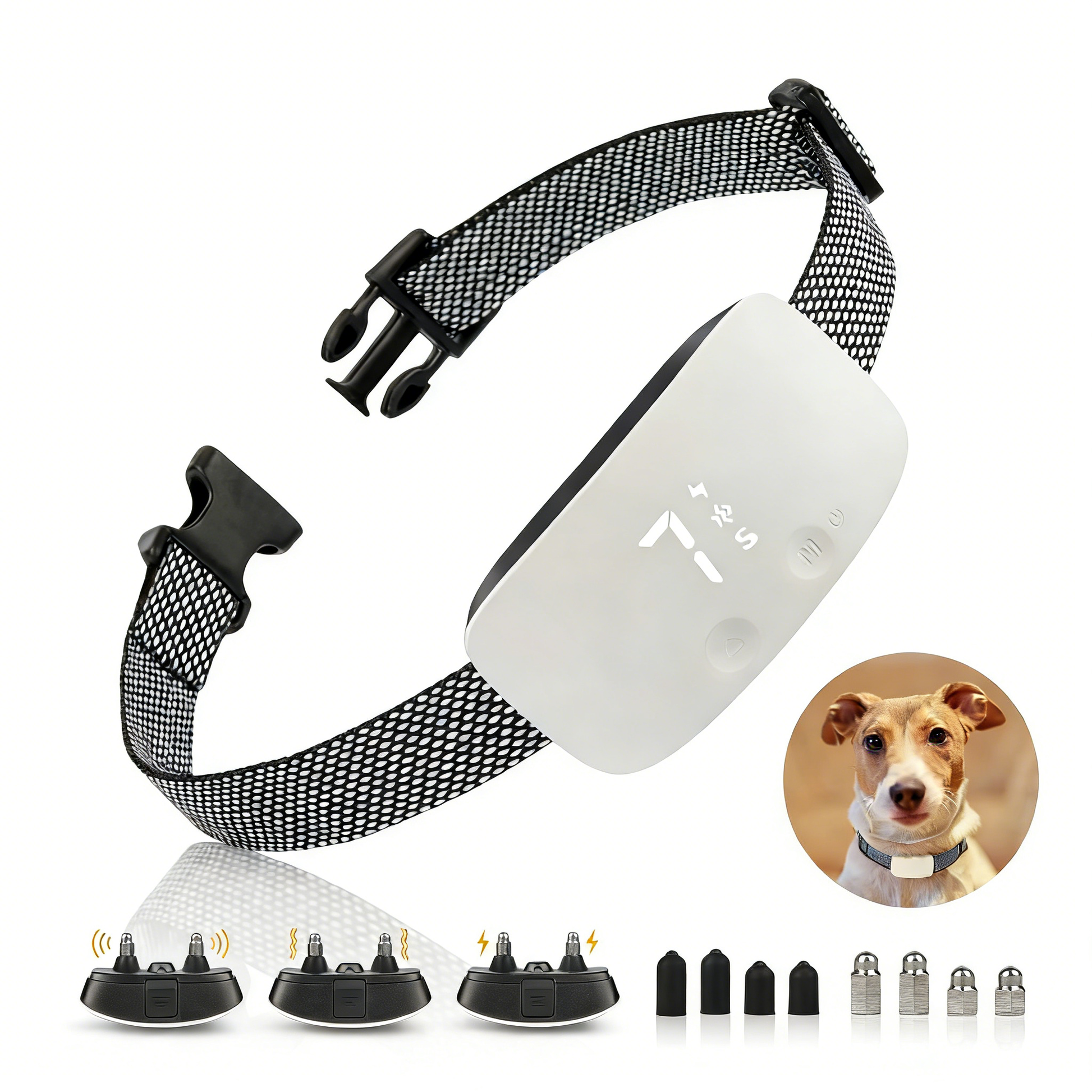 Anti-Bark Collar - Black