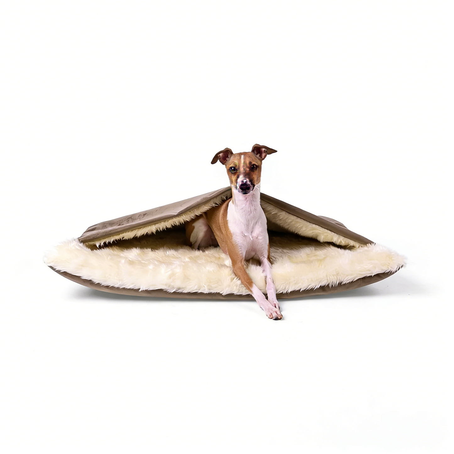 Burrow Blanket Pet Cave - Tan