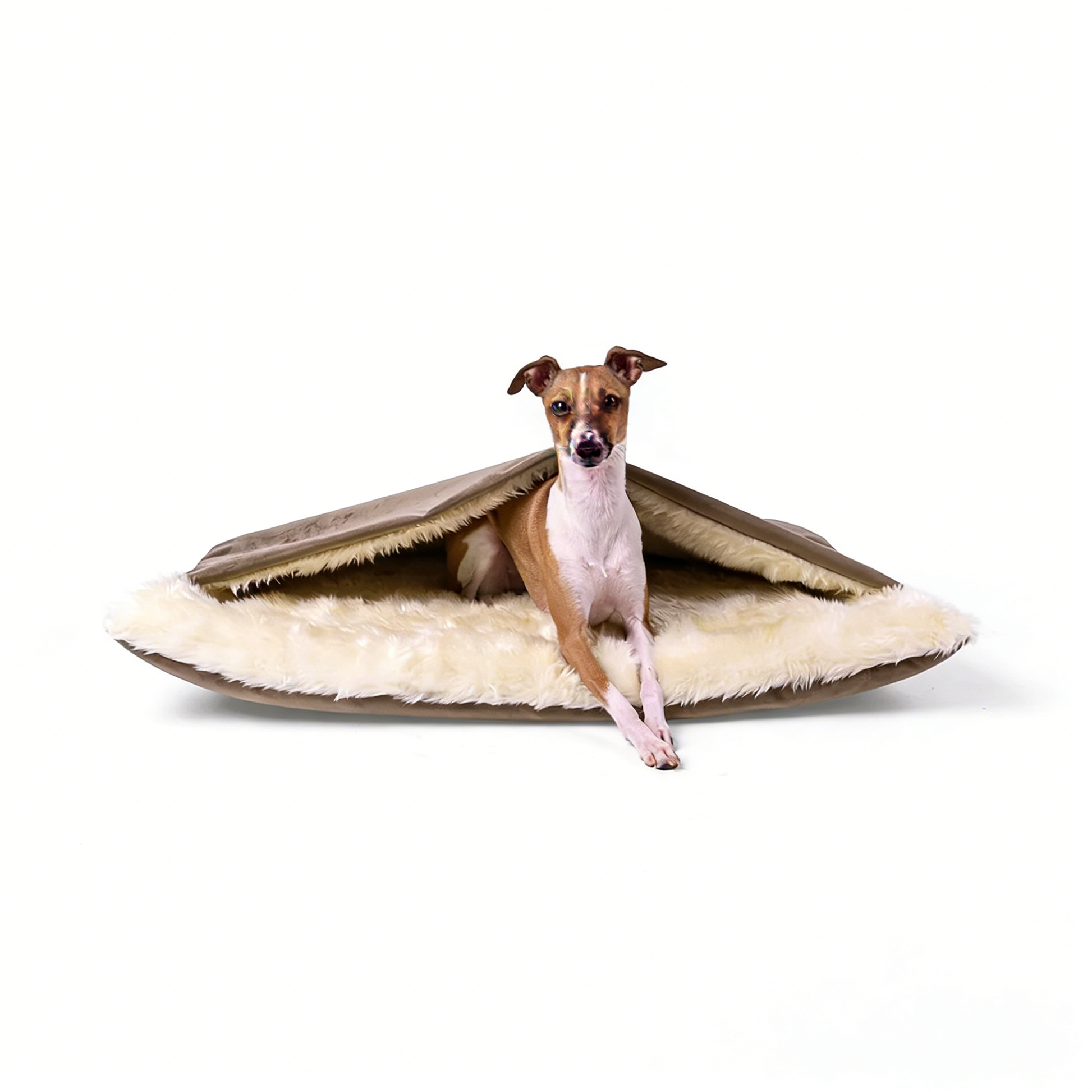 Burrow Blanket Pet Cave - Tan