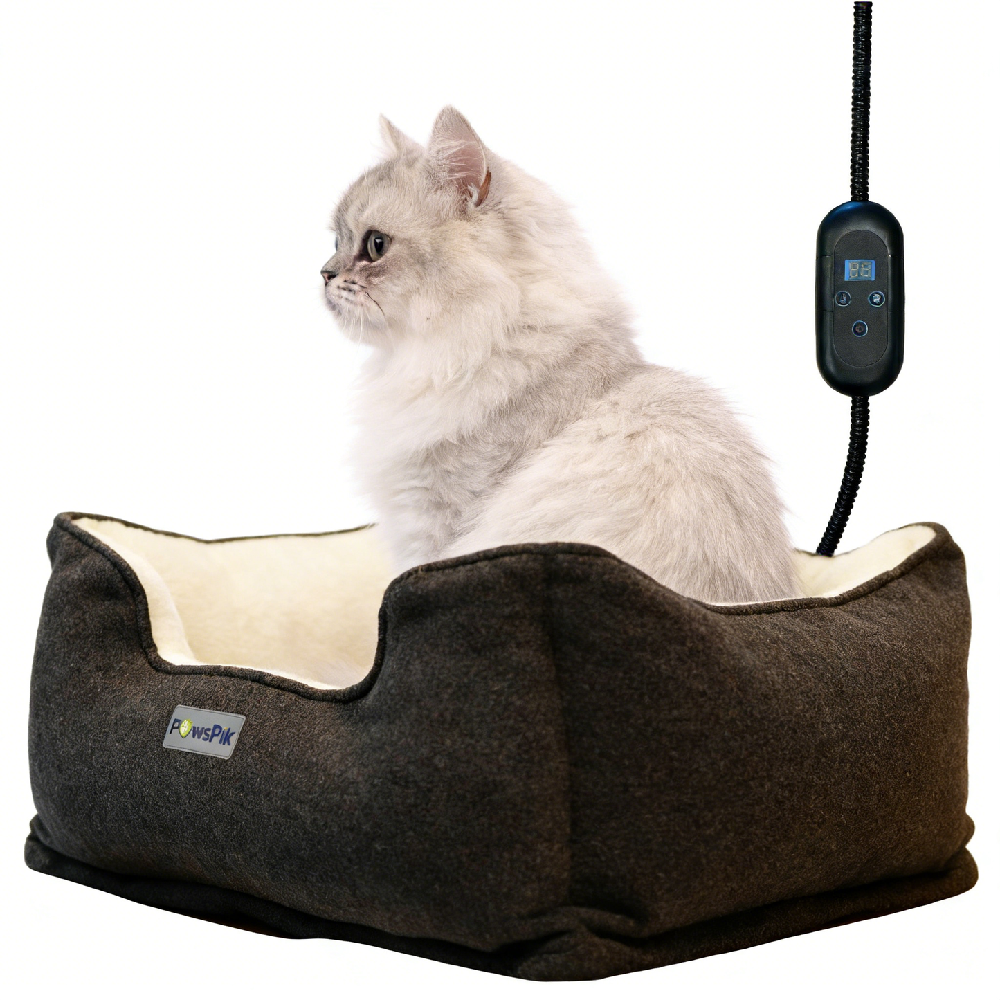 Heated Pet Bed with Timer