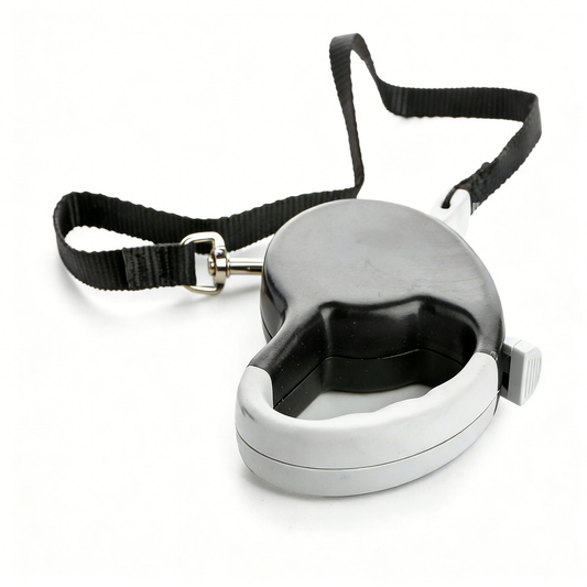 Retractable Tape Leash - Gray
